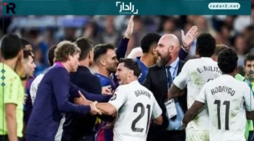 6 كروت صفراء.. مواجهة ريال وبرشلونة تنتهي بطرد مثير في الكلاسيكو